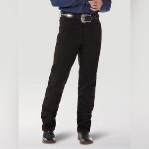 WRANGLER COWBOY CUT ORIGINAL FIT JEAN IN BLACK CHOCOLATE // Men’s 35x36 or 36x36
